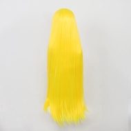 Mermaid's Melody Natsumi Coco cos Wig Simulation Scalp Yellow Long Exude Hair