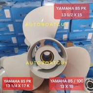 Propeller Yamaha 85 100 115 PK / / Baling / Kipas Mesin Tempel