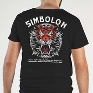 SIMBOLON Premium T-shirt MARGA SIMBOLON "Onan Zo | Kaos Batak " Baju Oblong Hitam Sablon Distro Katu