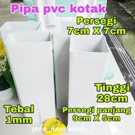 PIPA PARALON/PVC KOTAK 3" PERSEGI/PERSEGI PANJANG