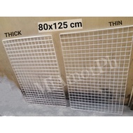 [80x125cm] WIRE WALL GRID PANEL | BACKDROP WIRE MESH | WALL DECOR +
