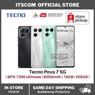 TECNO Pova 7 5G Smartphone 16GB(8+8) RAM + 256GB ROM Dimensity 7300 Ultimate 6000mAh Battery