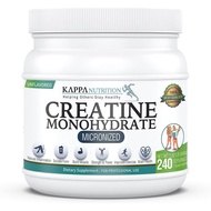Kappa Nutrition Creatine Monohydrate Powder, Pure Amino Acid Formula, Supports  Strength, Cellular E