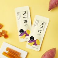 JAYEONDAUM Korean Sweet Potato Sticks 20g x 20 Packs 400g 100% Korean Sweet Potato Individually Pack