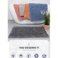 🌟Carpet Toilet ,  Kitchen , Room Microfibre Floor Mat 40x60cm Warna Specialllll 