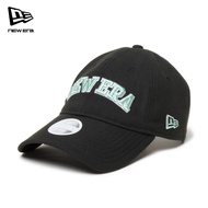 New Era 9FORTY Women Golf Open Back Charm Black Adjustable Cap