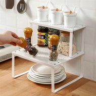 Cabinet Organizer Shelf Cupboard Stand Spice Rack Countertop Organizer Kitchen Storage Shelf