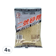 義峰食品 二號砂糖  500g  4包