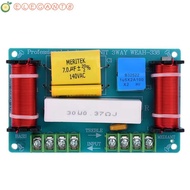 AELEGANT Audio Frequency Divider, 3 Way 120W Frequency Divider DIY, Professional Accessories Stereo 