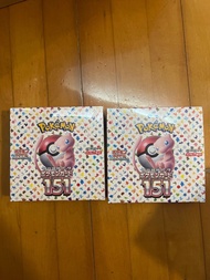 現貨 未開封 日版 ptcg sv2a ポケモンカード151 booster box 精靈寶可夢卡片 151 張 寶可夢卡牌151