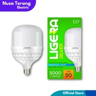 Ligera Silver T Bulb Led Lamp 6w 10w 14w 20w 30w 40w 50w 60w - Ligera Silver Led Lamp