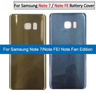 For Samsung Galaxy Note7 note FE 7 back Housing Rear Glass Door Case For Samsung Note Fan Edition Ba
