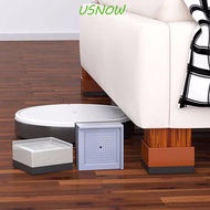 USNOW Furniture Leg Pad 4pcs Heavy Duty Sofa Anti-slip Mute Mat Bed Riser