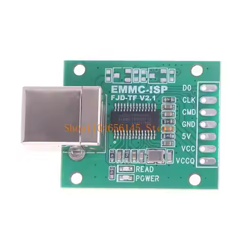 652F Portable 3Wire EMMC ISP Tool AU6438BS Chip For Efficient On Site Repairs And Reduced Interferen