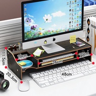 EUGadget - 桌面電腦螢幕增高及鍵盤收納架 |Mon 顯示屏 墊高架| - 黑色