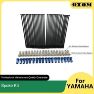 Motosikal OTOM 21" Depan 18" 19" Jejari Roda Belakang Rim Elektroforesis 65mn Untuk YAMAHA YZ125 YZ2