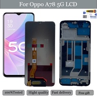 For OPPO A78 5G CPH2483 CPH2495 LCD Display Touch Screen Glass Digitizer Assembly Replacement LCD Sc