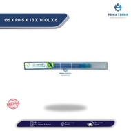 Endmill ø6 x R0.5 x 13 x 1COL x 6 || JJ brand