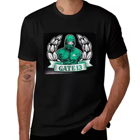 PANATHINAIKOS ~GATE 13~ T-Shirt shirts graphic tees anime stuff customizeds fitted t shirts for men