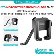 EYD SM02 Motorcycle HP Holder Bracket Cellphone Holder Mobile Phone Stand Holder on Motorcycle Rearv