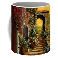 Le Scale E Il Cielo Giallo Le Scale E Il Cielo Giallo Coffee Mug