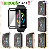 SHOUOUI Cover Soft Shell Bumper Full Screen Protector for Honor Band 6 Huawei Band 6