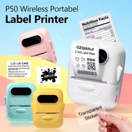 Marklife P50 Barcode Label Printer Labeling Maker Machine Mini Portable Bluetooth Label Stickers Mac