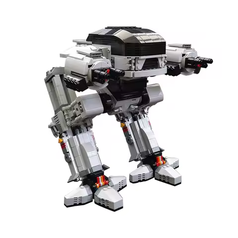 Gobricks UCS Scale ED-209 Robot Model Executing robot mechanical war police Enforcement Series 209 M