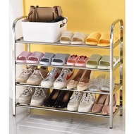 Stainless Steel Shoes Rack/Flower Rack/ Indoor Outdoor Rack / Rak Kasut / Shoe Cabinet Rack Shelf Rak Besi