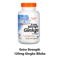 [SG] Doctor's Best Ginkgo Biloba Extra Strength 120mg Memory Brain Stress Gingko