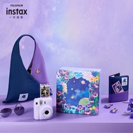 INSTAX富士instax立拍立得 一次成像相机 mini12精美礼盒 鸢尾骑士 含10张fafa花边相纸