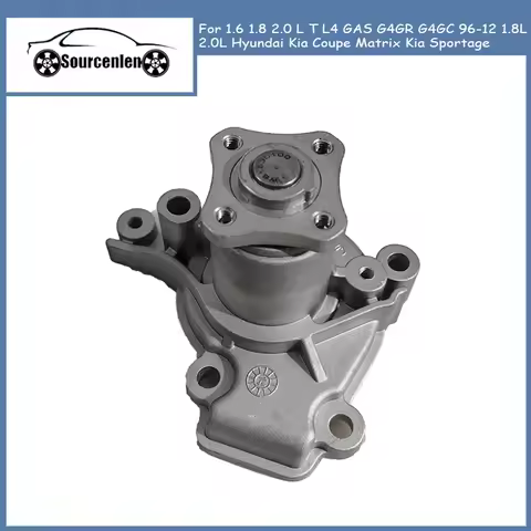 Engine Water Pump Kit For 1.6 1.8 2.0 L T L4 GAS G4GR G4GC 96-12 1.8L 2.0L Hyundai Kia Coupe Matrix 