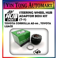 (T-7) Toyota Corrolla AE-80 , Toyota Lijace Steering HUB Adaptor Boss Kit