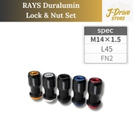 Formula Nut Set L45 FN-2 M14x1.5 Red/Gold/Silver - Premium Quality Wheel Nuts