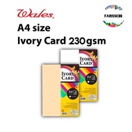 WALES A4 SIZE IVORY CARD 225/230GSM PROFESSIONAL PRINTING CARD THICK CARD NAME CARD PRINTING PHOTO P