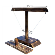 【Pre-order】 Ring Toss Games For Kids Adults Home Party Drinking Games Fast-Paced Handheld Wooden Boa