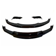 BMW 3 Series M3 MAD/Auto Style Front Lip Carbon Fiber Auto Kit Angle Light Eyebrow MT Surround F30 F