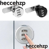 HECCEHZP Password Lock, Zinc Alloy 3 Digital Code Combination Lock,  Security Hardware Anti-theft Drawer Lock Cupboard Drawer