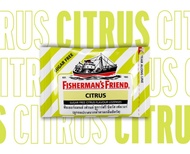 ลูกอมฟิชเชอร์แมน เฟรนด์ รสชูการ์ฟรี ซิตรัส Fisherman’s Friend Sugar Free Citrus Flavour Lozenges [1/