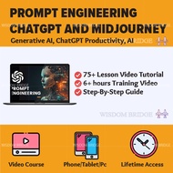 [Video Course] Prompt Engineering with ChatGPT 4 & Midjourney 2000+ prompts | ChatGpt Course ChatGpt