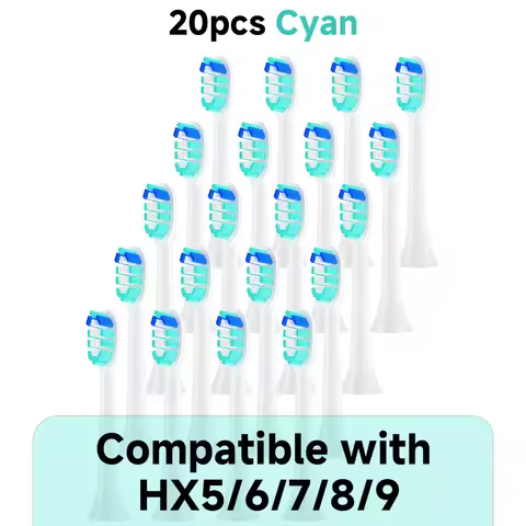 Compatible With PHILIPS HX6231 HX6250 HX6252 HX9334 HX6253 HX6530 HX6064 Sonic Electric Vacuum Tooth