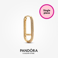 Pandora ME 14k Gold Plated Extended Pavé Link Single Earring (Single Piece)