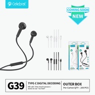 CELEBRAT G39 TYPE-C DIGITAL DECODING EARPHONE