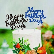 1 piece of paper acrylic Father's Day cake decoration Happy Father's Day card