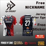 Alter Ego Black Jersey Free Nickname
