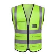 Reflective Vest Mesh Breathable Construction Site Safety Vest Construction Construction Sanitation M