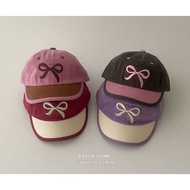 Korean Style Girls' Hats, Bow Hats for Girls 2-6 Years