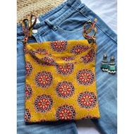 Red Black Ajrakh Floral Strap Cotton Kurti 🔴