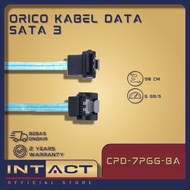 Sata Data Cable Sata 3.0 Orico Cpd-7P6G-Ba 90Cm 6Gbps Cable Sata Iii