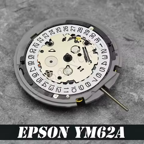 Japanese original YM62A quartz movement, multi-functional six-pin YM62 movement instead of 7T62A wat